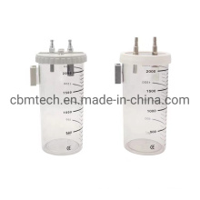 Medical Vacuum Bottles Suction Jars for Vacuum Regulators